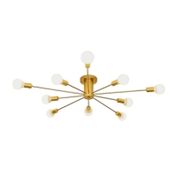 Φωτιστικό οροφής LED - 7021-10 - Gold - 431385