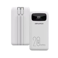 Powerbank - P169K - 20.000mah - AWEI - 002981 - White