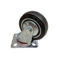 Ρόδα επίπλων περιστρεφόμενη - 125mm - 1 τεμάχιo - 228472
