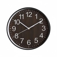 Ρολόι τοίχου - 250mm - 025048 - Dark Brown