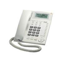 Ενσύρματο σταθερό τηλέφωνο - OHO-093 - 368801 - White