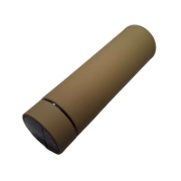 Φορητό παγούρι-θερμός με ψηφιακό θερμόμετρο - 500ml - 954101 - Brown