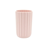 Θήκες οδοντόβουρτσας πλαστικές σε σετ 5Χ - Light Pink - 21633
