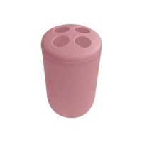 Θήκες οδοντόβουρτσας πλαστικές σε σετ 5Χ - Pink - 21758