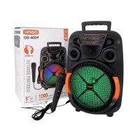 Φορητό ηχείο subwoofer με μικρόφωνο Karaoke - QS-4009 - 260684