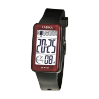 Ψηφιακό ρολόι χειρός - LS161 - Lasika - 817391 - Black/Red