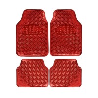 Πατάκια αυτοκινήτου - Celebrity Car - 016 - 4pcs - 122292 - Red