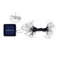 Ηλιακή γιρλάντα φωτισμού LED - Dragonfly - 5m+1m - 20D - 152820 - RGB