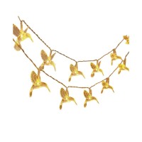 Ηλιακή γιρλάντα φωτισμού LED - String Bird - 5m+1m - 20D - 152875 - Warm White