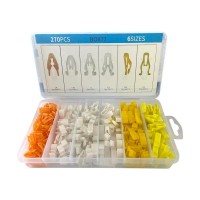 Σετ συνδετήρες αυτοκινήτου 6 τύπων - 1806202 - 270pcs - 180978