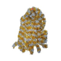 Σετ Χριστουγεννιάτικες Γιρλάντες - 10pcs - 2m*9cm - 21222 - Gold