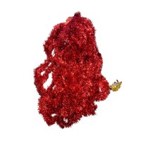 Σετ Χριστουγεννιάτικες Γιρλάντες - 10pcs - 2m*9cm - 21223 - Red