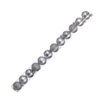 Σετ Χριστουγεννιάτικες μπάλες - 8cm - 12pcs - 326055 - Silver