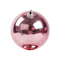 Χριστουγεννιάτικη μπάλα - 15cm - 1pc - 326147 - Pink