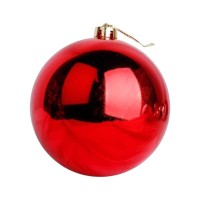 Χριστουγεννιάτικη μπάλα - 20cm - 1pc - 326154 - Red