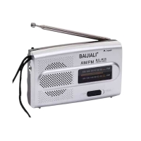 Φορητό ραδιόφωνο mini - PR-28 - 241366 - Silver