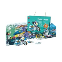 Παιδικό puzzle 100 κομματιών - Police - 61009 - 917214
