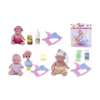 Κούκλα μωρό με αξεσουάρ φροντίδας - 0812-2056 - 917421