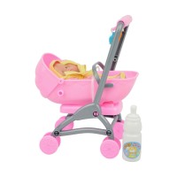 Παιδικό καροτσάκι mini με κούκλα - 0812-156 - 917426