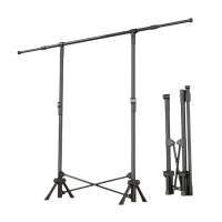 Πτυσσόμενη κρεμάστρα δαπέδου & απλώστρα ρούχων - DG202501 - 282180 - Black