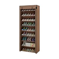 Υφασμάτινη ντουλάπα 9 ραφιών - XG10-9 - 521735 - Brown