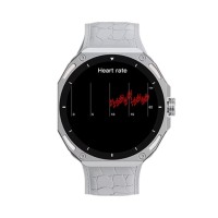 Σετ Smartwatch με 7 λουράκια - V18 Pro Max - 814116 - Silver