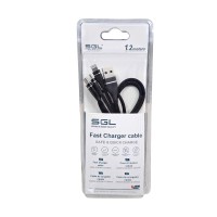 Καλώδιο φόρτισης & data 3in1 - Fast Charge - 1.2m - 694700