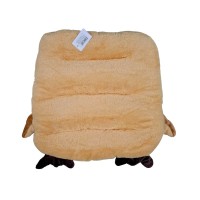 Μαξιλάρι καρέκλας παιδικό με αυτάκια - 40x40cm - 720196 - Yellow