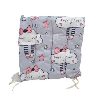 Μαξιλάρι καρέκλας παιδικό - 40x40cm - 720203 - Light Grey