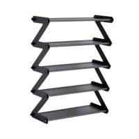 Ραφιέρα παπουτσιών 5 επιπέδων - YH8802-5 - 522466 - Black