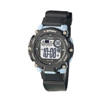 Ψηφιακό ρολόι χειρός - WF156 - Lasika - 115143 - Black/Light Blue