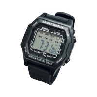 Ψηφιακό ρολόι χειρός - CF446 - 115163 - Black/Black