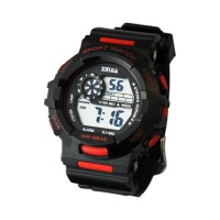 Ψηφιακό ρολόι χειρός - XJ-892 - 115164 - Black/Red