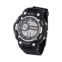 Ψηφιακό ρολόι χειρός - XJ-888 - 115165 - Black/Silver