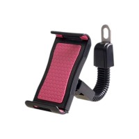 Βάση στήριξης smartphone ποδηλάτου/μοτοσυκλέτας - JS-034 - 812686 - Pink
