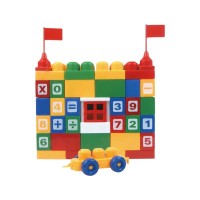 Σετ κατασκευών DIY με τουβλάκια & αριθμούς - 68pcs - 2289 - 233038