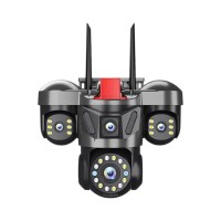 Κάμερα ασφαλείας IP τριπλή - Security Camera - Q83 - 020362