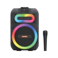 Φορητό ηχείο subwoofer με μικρόφωνο Karaoke - MS-2082BT-W - 720824