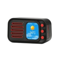 Ασύρματο ηχείο Bluetooth με οθόνη - WS-501 - 811788 - Black