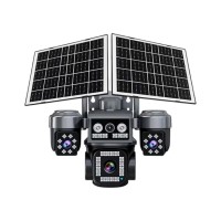 Ηλιακή κάμερα ασφαλείας IP τετραπλή - C011SQ - 4G - Security Camera - 371228