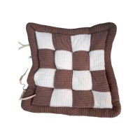 Μαξιλάρι καρέκλας - 40x40cm - 571524 - Dark Brown
