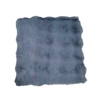 Μαξιλάρι καρέκλας γούνινο - 40x40cm - 571537 - Dark Grey