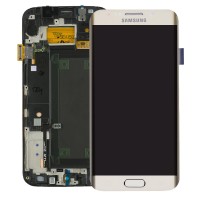 Samsung G925F Galaxy S6 Edge - LCD Touch Gold Original GH97-17162C Service Pack