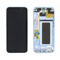Samsung G955F Galaxy S8 Plus - LCD Touch Blue (Coral Blue) with Frame Original GH97-20470B Service Pack