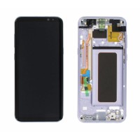 Samsung G955F Galaxy S8 Plus - LCD Touch Violet (Orchid Gray) with Frame Original GH97-20470C/20564C Service Pack