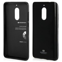 NOKIA 5.1 (2018) - ΘΗΚΗ ΣΙΛΙΚΟΝΗΣ MERCURY JELLY ΜΑΥΡΗ