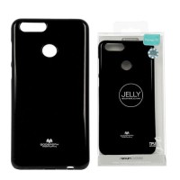 HUAWEI Honor 7X - ΘΗΚΗ ΣΙΛΙΚΟΝΗΣ MERCURY JELLY ΜΑΥΡΗ