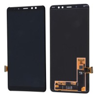 Samsung A730F Galaxy A8 Plus (2018) - LCD Without Frame Touch Black Original GH97-21534A Service Pack