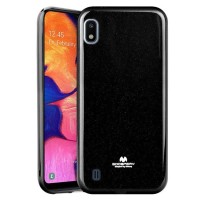SAMSUNG Galaxy A10 - ΘΗΚΗ ΣΙΛΙΚΟΝΗΣ MERCURY JELLY ΜΑΥΡΗ