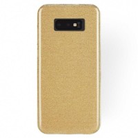 SAMSUNG Galaxy S10e - ΘΗΚΗ ΣΙΛΙΚΟΝΗΣ SHINING ΧΡΥΣΗ